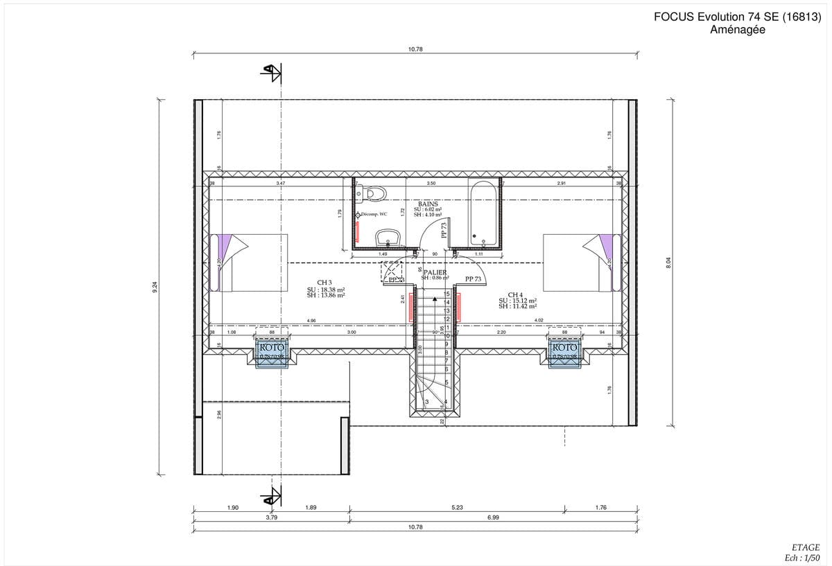 Plan Étage Evo City Di Florio